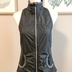 Lululemon Black Windbreaker Vest Size 6